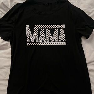 Mama t shirt size large